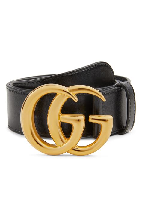 Gucci logo buckles